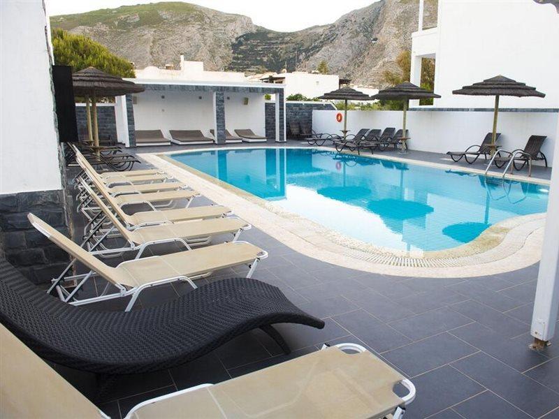 Ino Hotel Kamári Buitenkant foto