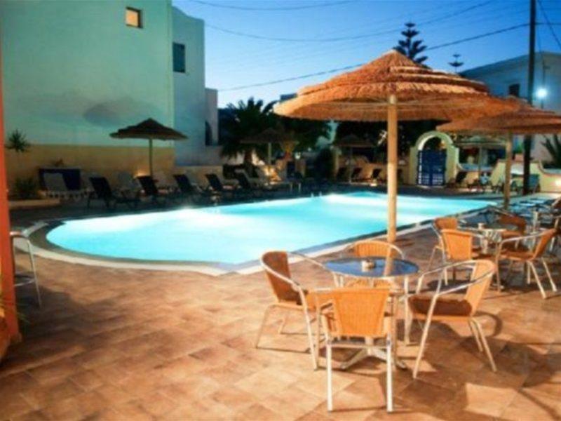 Ino Hotel Kamári Buitenkant foto