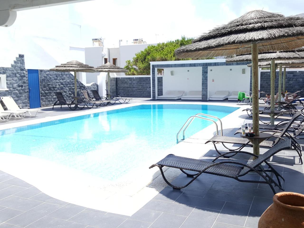 Ino Hotel Kamári Buitenkant foto
